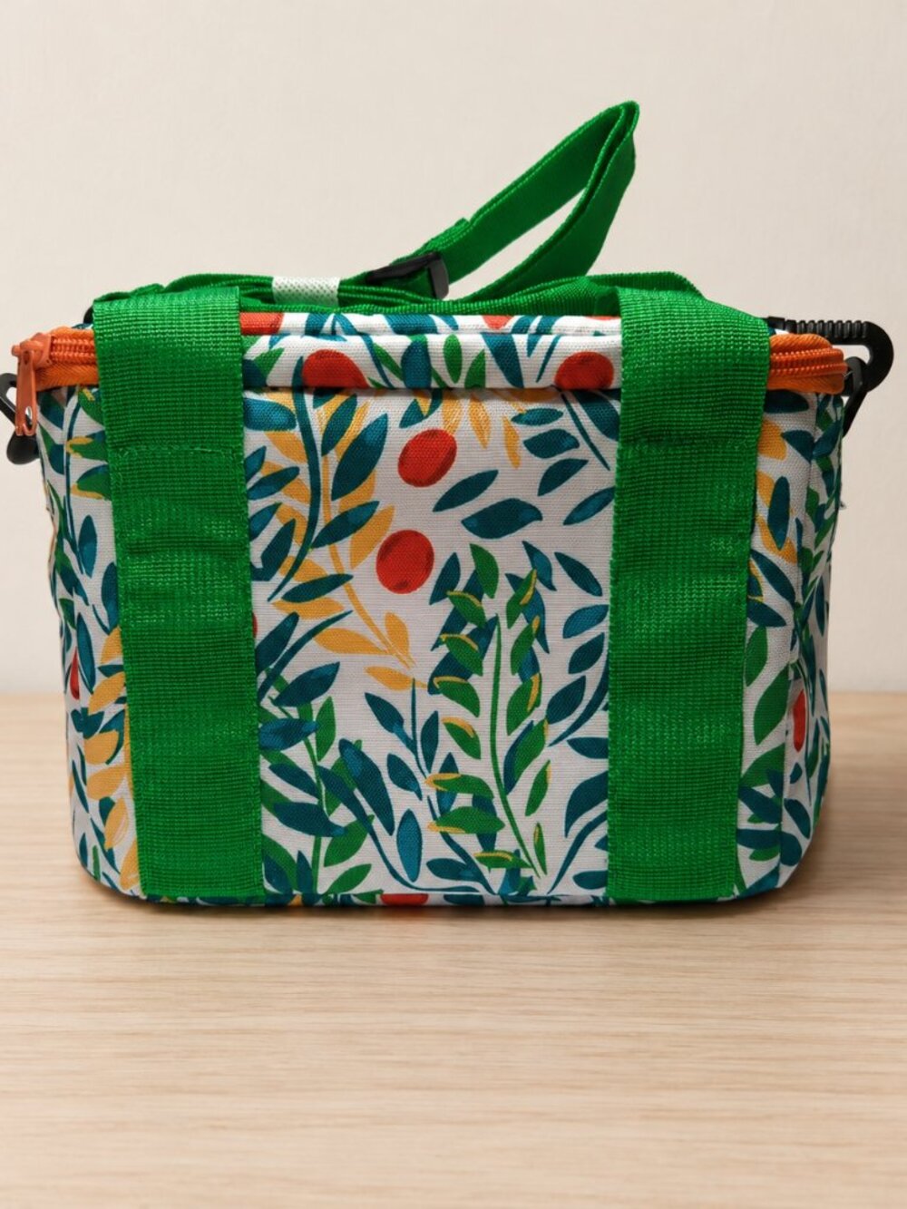 Avon Insulated Lunch Tote Cooler Bag Botanical Print New in Package